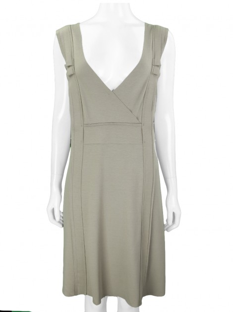 Vestido Lucidez By Marcia Azzi Tecido Bege