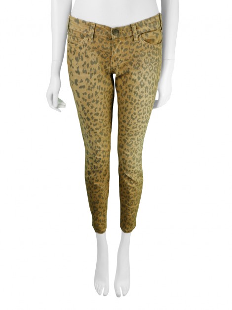 Calça Current Elliott The Stiletto Leopard