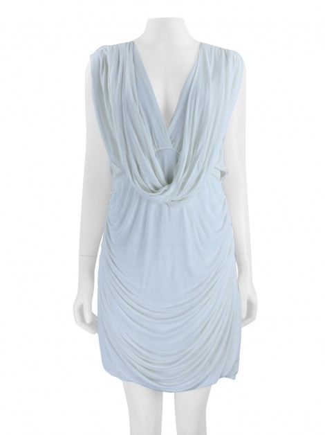 Vestido Derek Lam Drapeados Off White