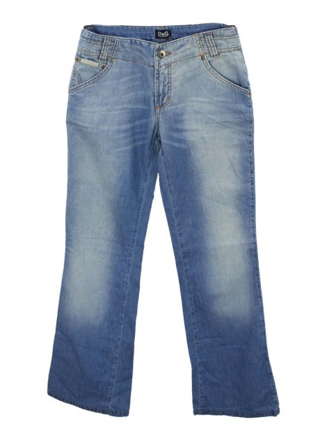 Calça D&G Jeans Azul Claro