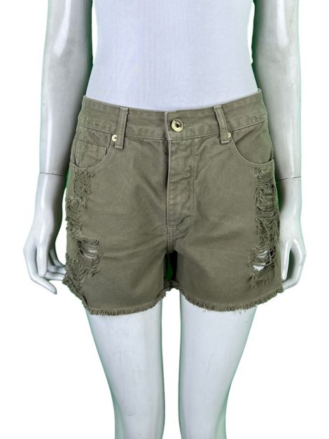 Shorts Le Lis Blanc Sarja Verde Musgo