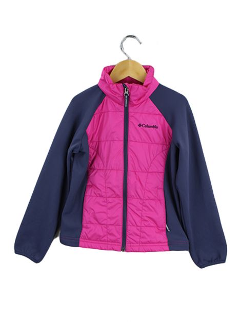 Jaqueta Columbia Nylon Bicolor