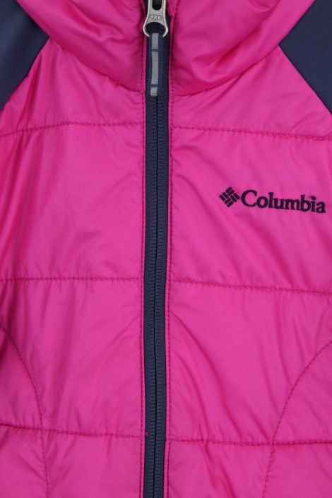 Jaqueta Columbia Nylon Bicolor