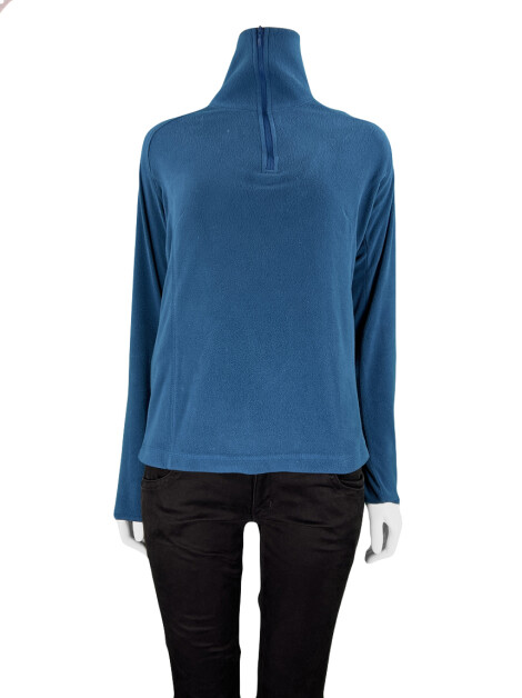 Jaqueta Columbia Texturizada Azul
