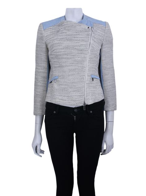 Jaqueta Karen Millen Denim e Bordado
