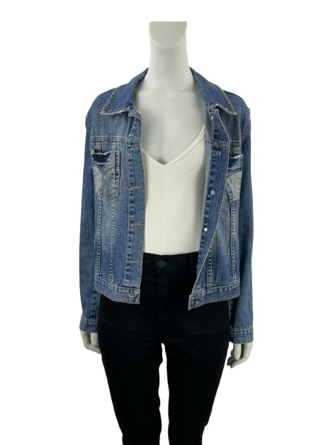 Jaqueta Maria Bonita Extra Jeans Estonado