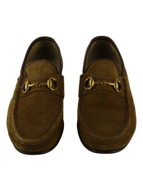 Loafer Gucci Horsebit Suede Caramelo
