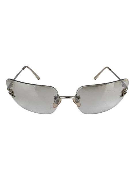 小物 CHANEL sports sunglasses rimless y2k oculos-de-sol-chanel-rimless-