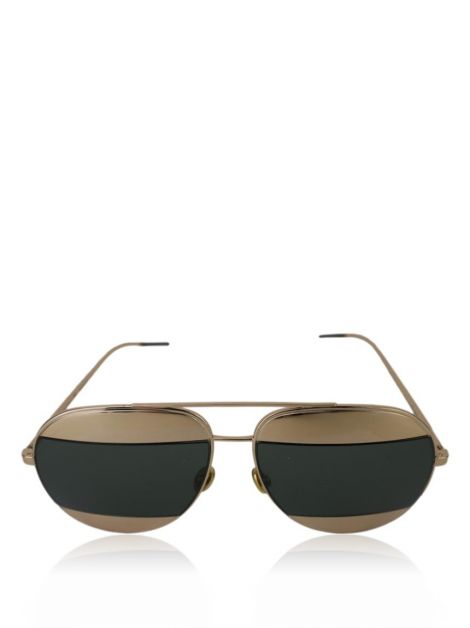 Óculos de Sol Christian Dior Split 1 Dourado