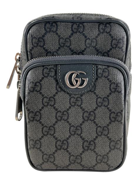 Pochete Gucci Ophidia Mini GG Cinza - CXMP1 Original | Etiqueta Única