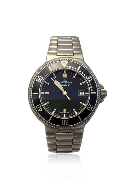 Relógio Baume & Mercier Formula S Quartzo Preto
