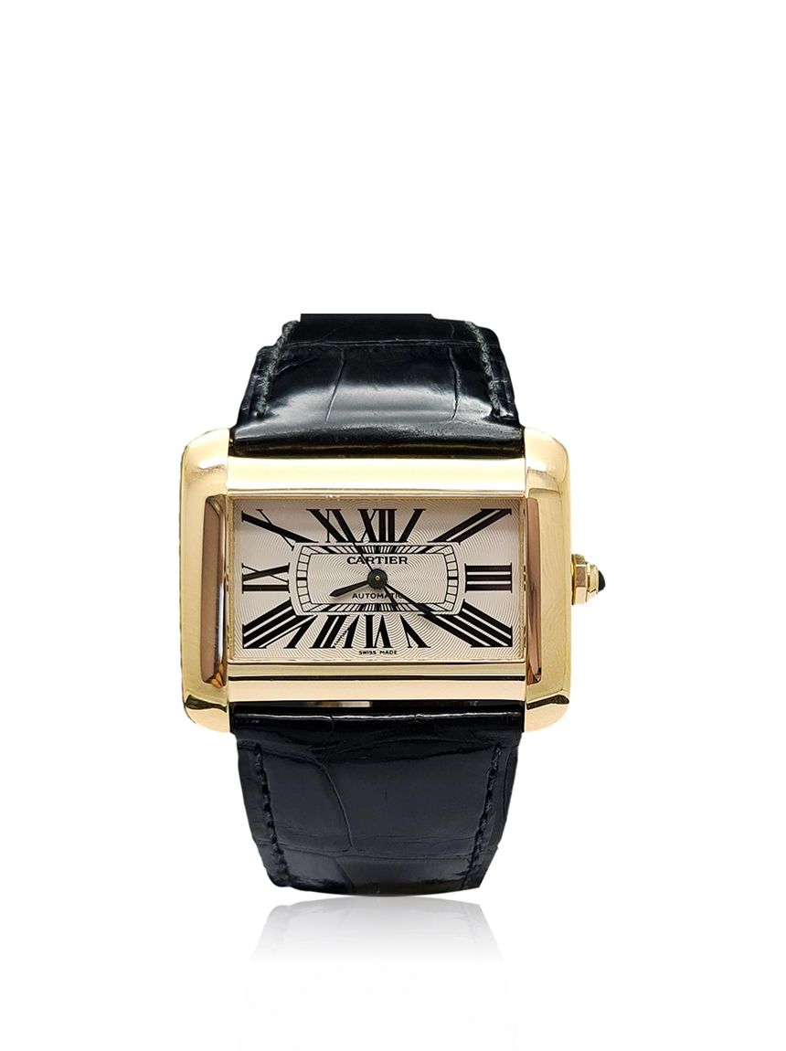 Relógio Cartier Divan Automático Dourado