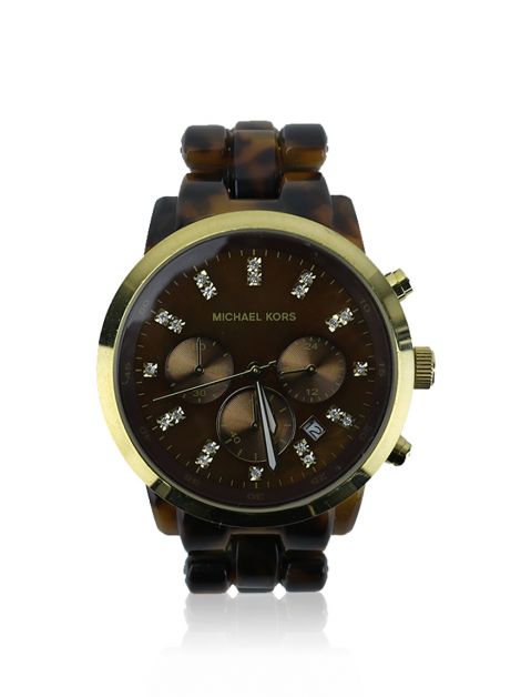 Relógio Michael Kors Tartaruga Marrom MK-5216 Original - JIS1 | Etiqueta  Única