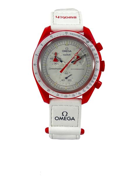Relógio Swatch x Omega Speedmaster Moonswatch Mission To The Mars