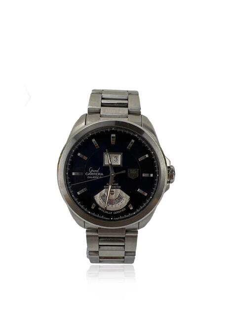 Rel gio Tag Heuer Grand Carrera Calibre 8 Chronograph Prateado