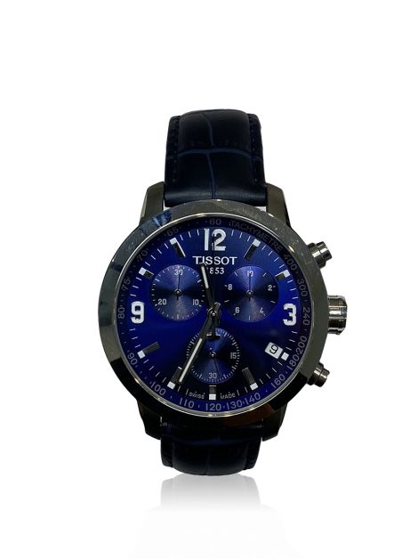 Rel gio Tissot PRC Dial Azul Original PCH1 Etiqueta nica