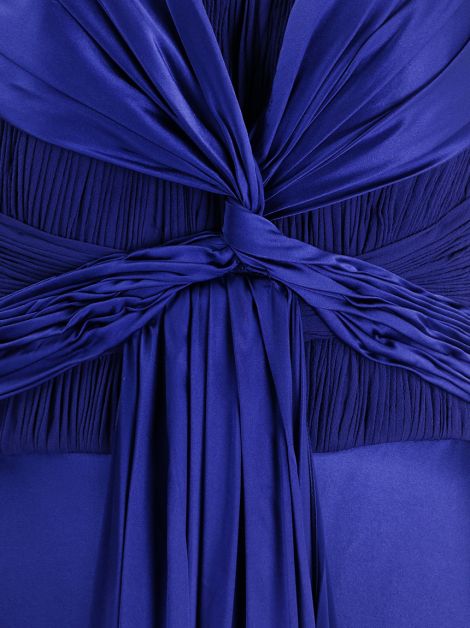 Roupa Sandro Barros Drapeado Azul