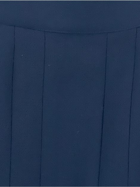 Saia Chanel Boutique Azul Marinho
