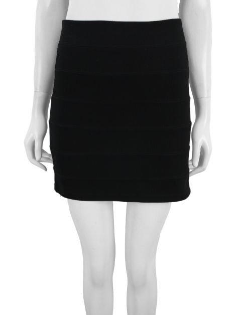 Saia H&M Divided Bandagem Preto