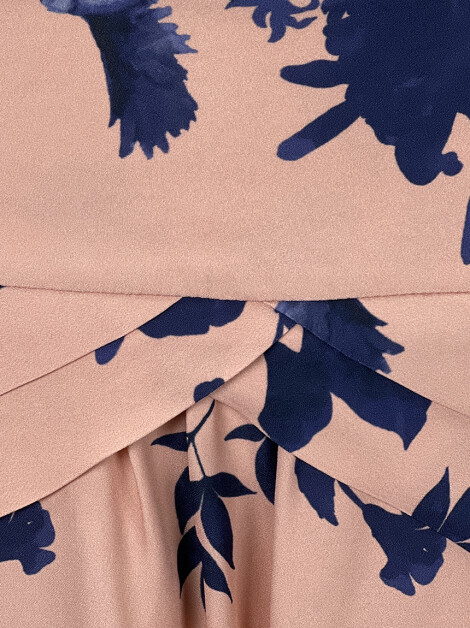 Saia Magrella Midi Estampada