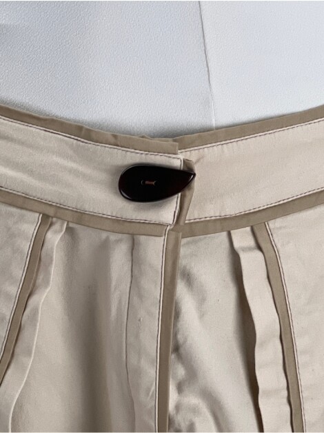 Saia Norah Jour et Nuit Sobreposição Off White