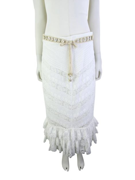 Saia Zimmermann Babados Renda Off White