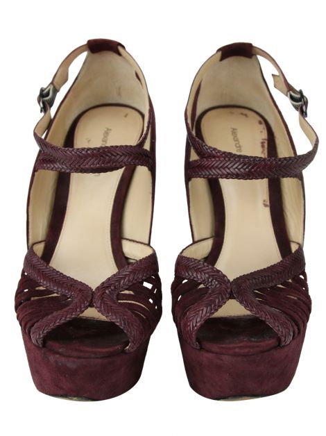 Sandália Alexandre Birman Camurça Vinho