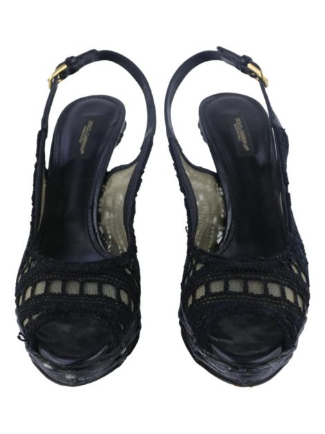 Sandállia Dolce & Gabbana Renda Preto