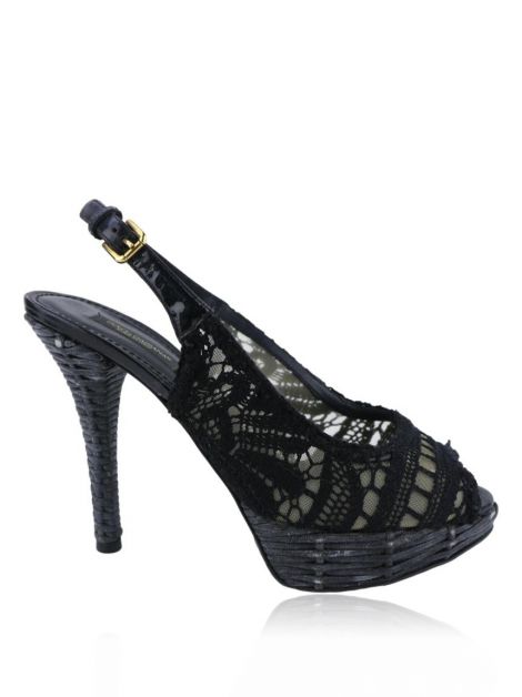 Sandállia Dolce & Gabbana Renda Preto