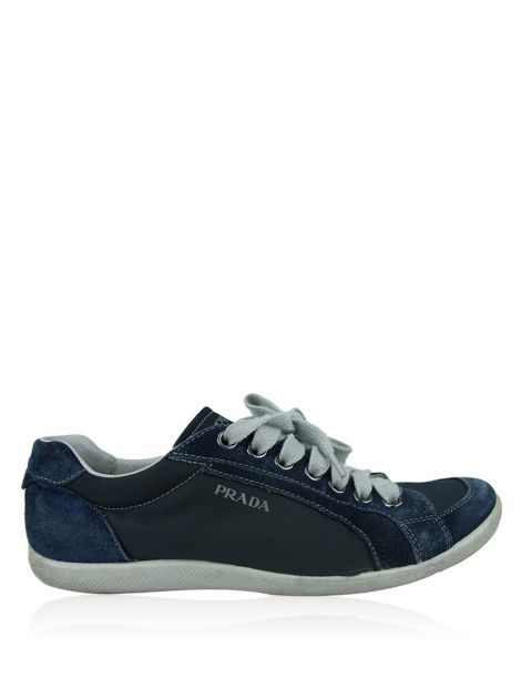 Sapatênis Prada Camurça Masculino Original - VL52 | Etiqueta Única