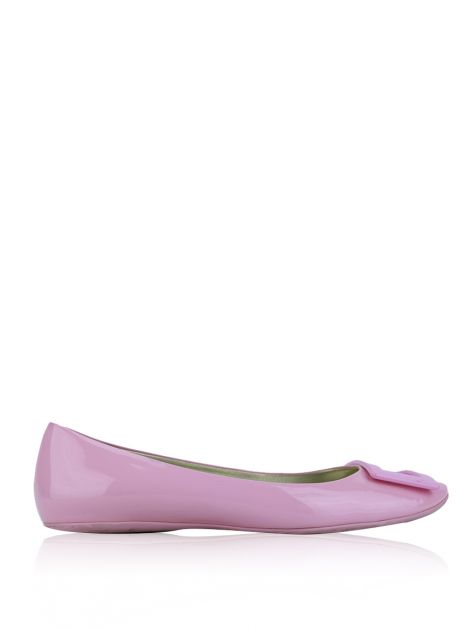 Sapatilha Roger Vivier Gommette Rosa Claro
