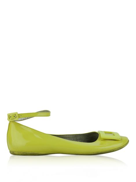 Sapatilha Roger Vivier Neon Amarelo