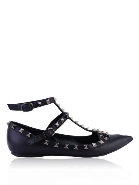 Sapatilha Valentino Noir Rockstud