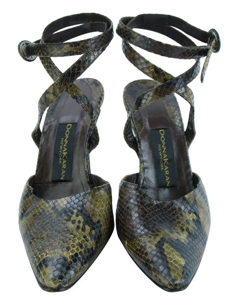 Sapato Donna Karan Python Salto