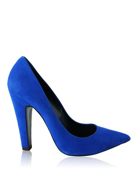 Sapato Giuseppe Zanotti Camurça Azul
