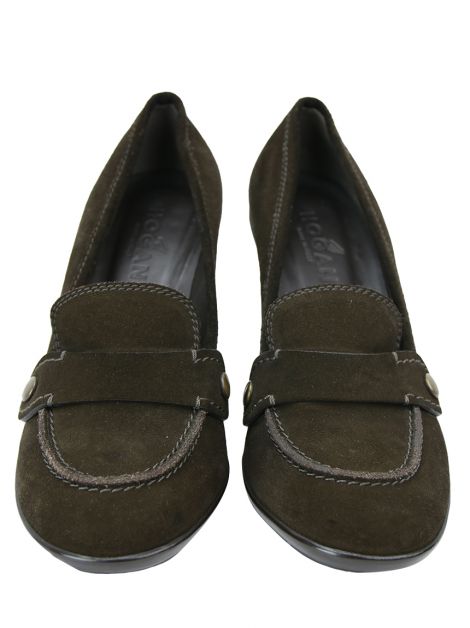 Sapato Hogan Camurça Marrom