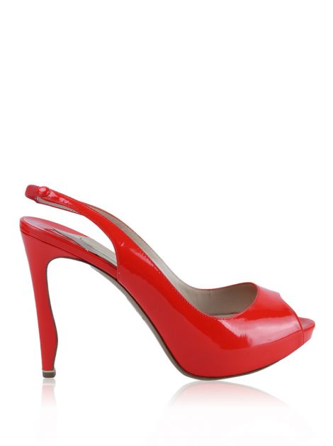 Sapato Nicholas Kirkwood Verniz Vermelho
