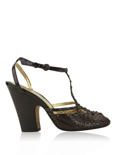 Sandália Vince Camuto Couro Marrom