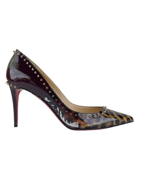 Scarpin Christian Louboutin Anjalina Animal Print - CIQU30