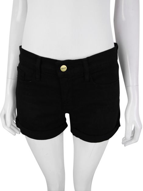 Short FRAME Le Cutoff Preto