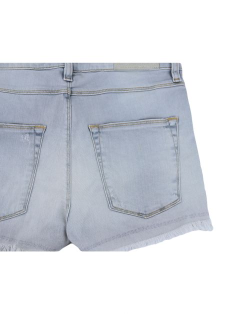 Shorts Iro Jeans Sarja Cinza Infanto Juvenil