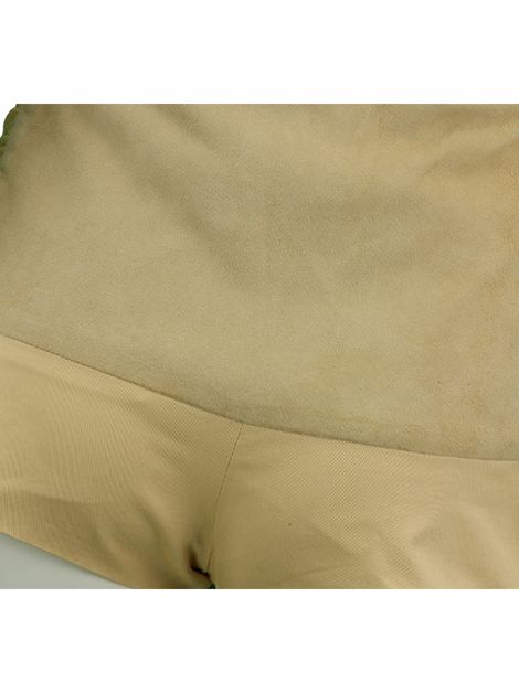Shorts Paula Raia Drapeado Amarelo