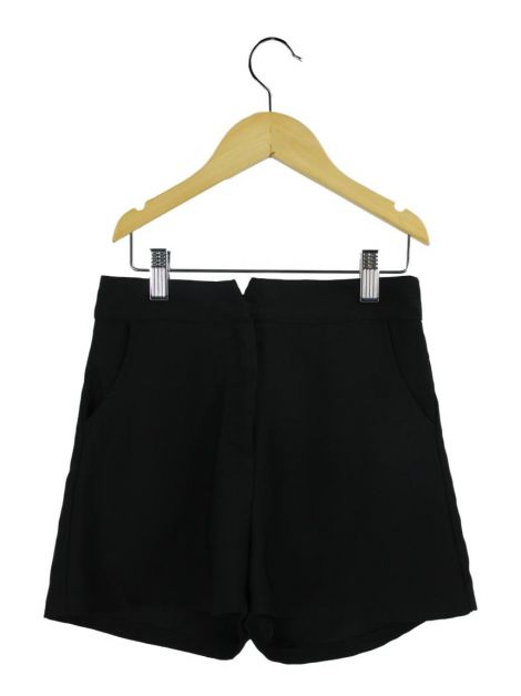 Shorts Spezzato Tecido Preto