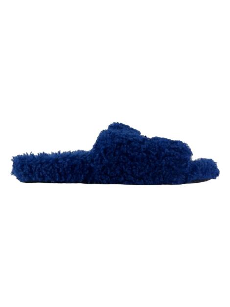 【Balenciaga 】 FURRY SLIDE サンダル　38サイズ Slide Balenciaga Furry Azul - CEZX6 Original | Etiqueta Única