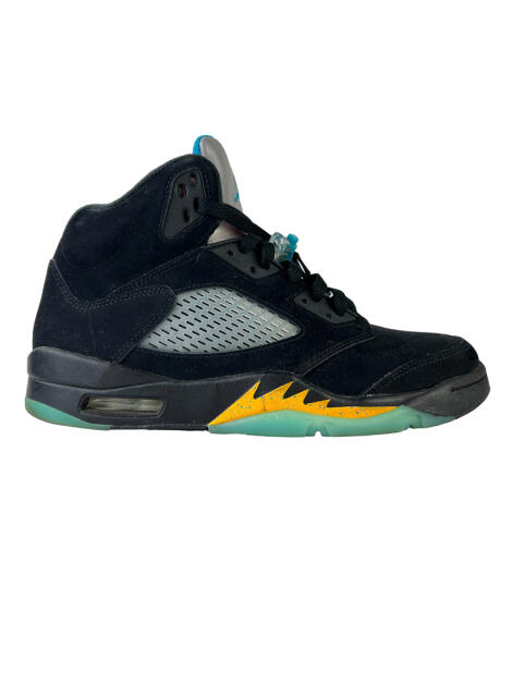 Air Jordan 5 ネイビー/アクア sneaker-nike-air-jordan-5-aqua