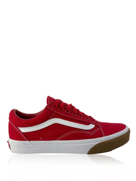 Old school shop vans vermelho