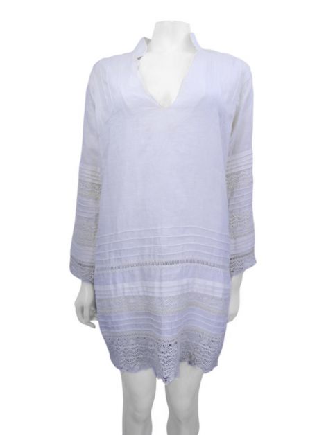 Vestido Água De Coco Linho Areia