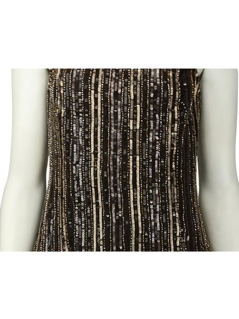 Vestido Aidan Mattox Bordado