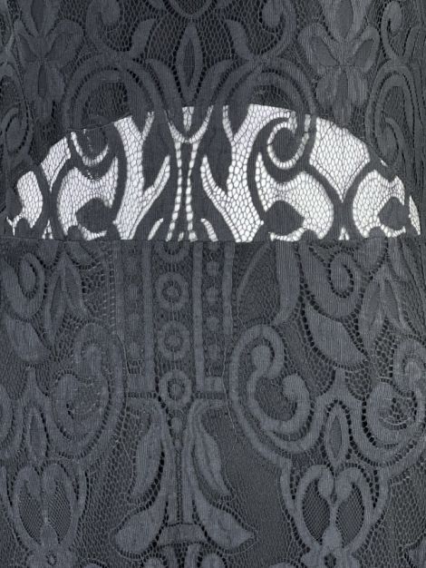 Vestido Alexis Rendado Preto