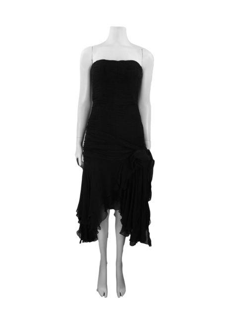 Vestido André Lima Seda Drapeado